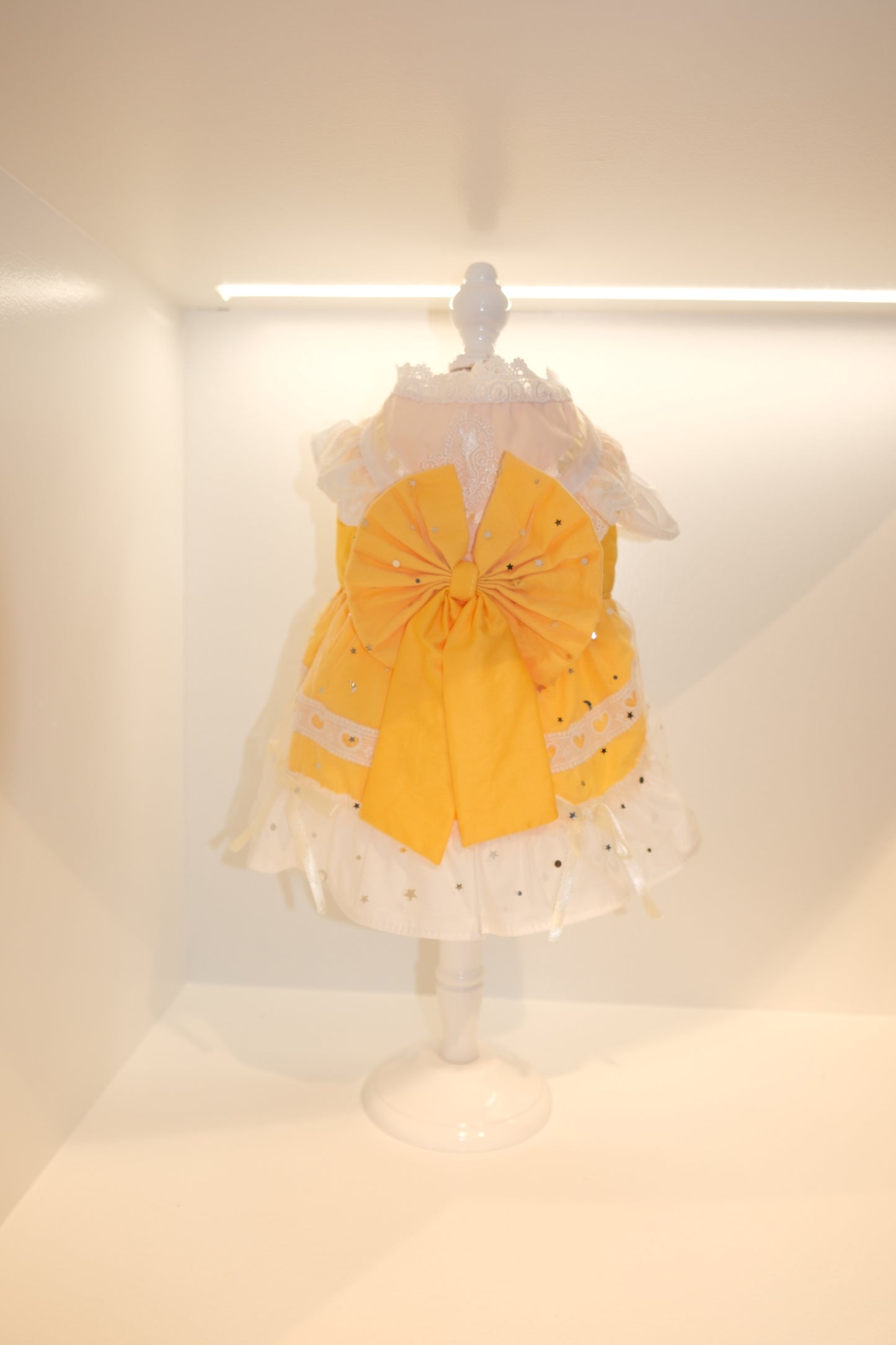 Golden Bloom Pet Dress
