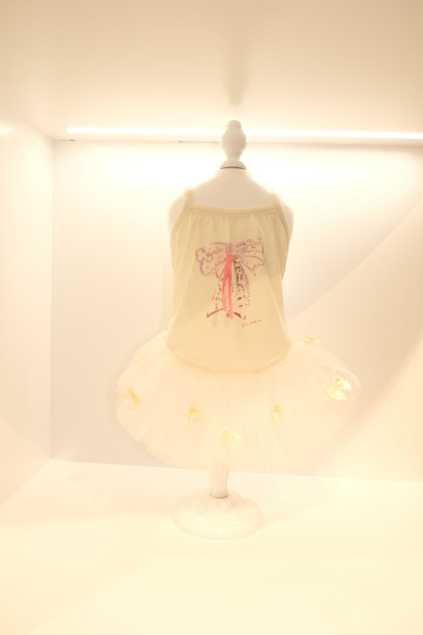 White Gauz Dress