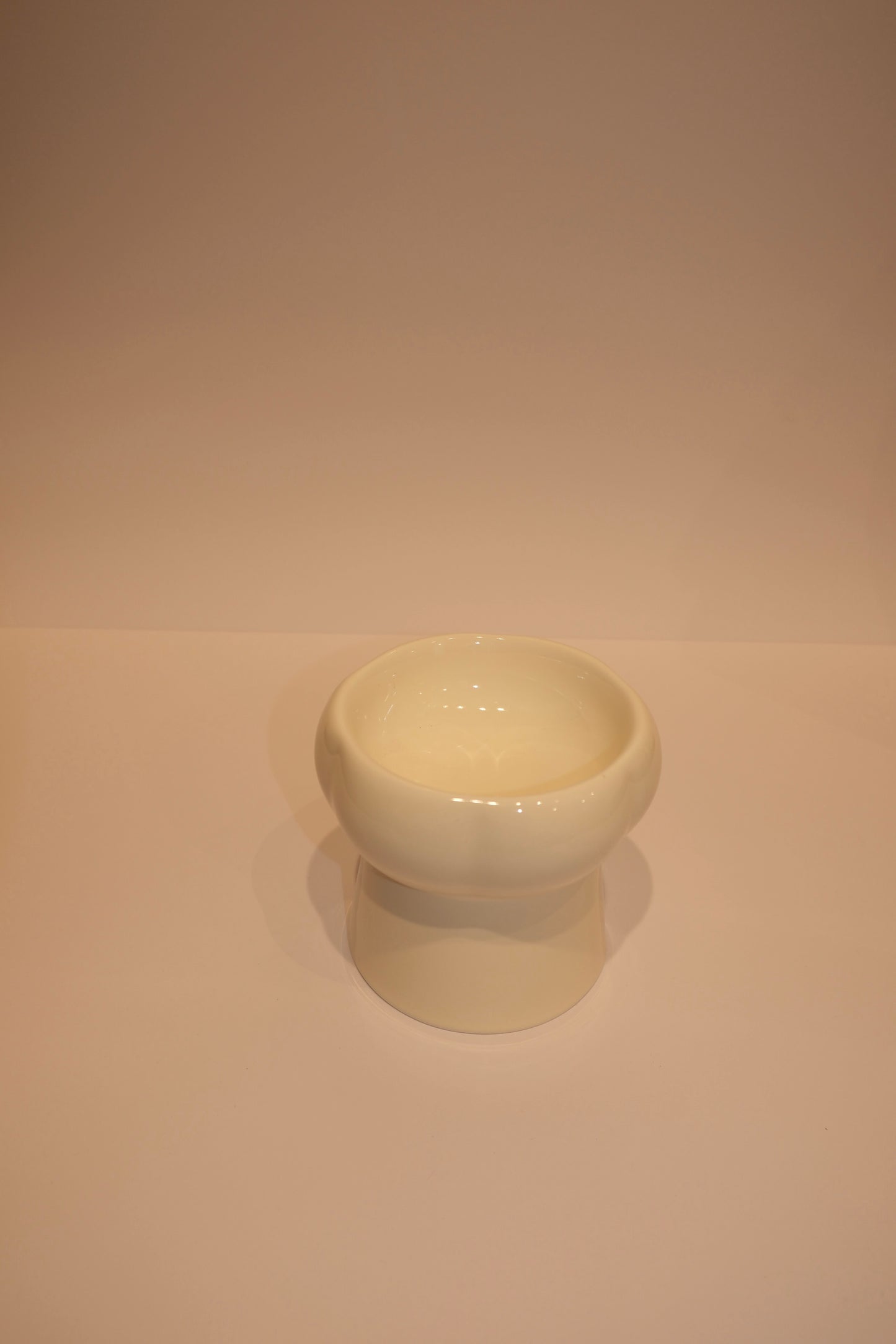 White High Stand Bowl