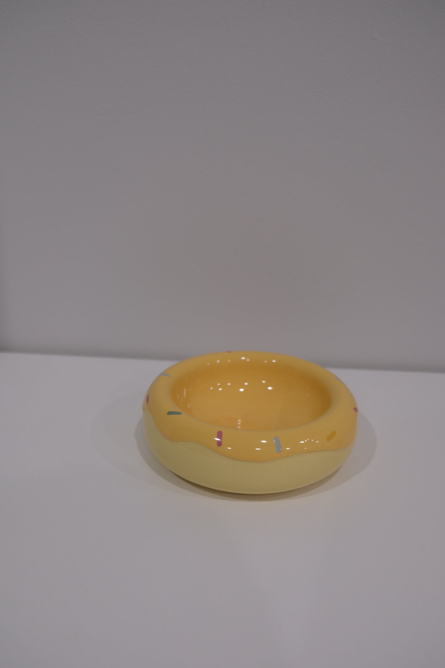 Yellow Donut Bowl