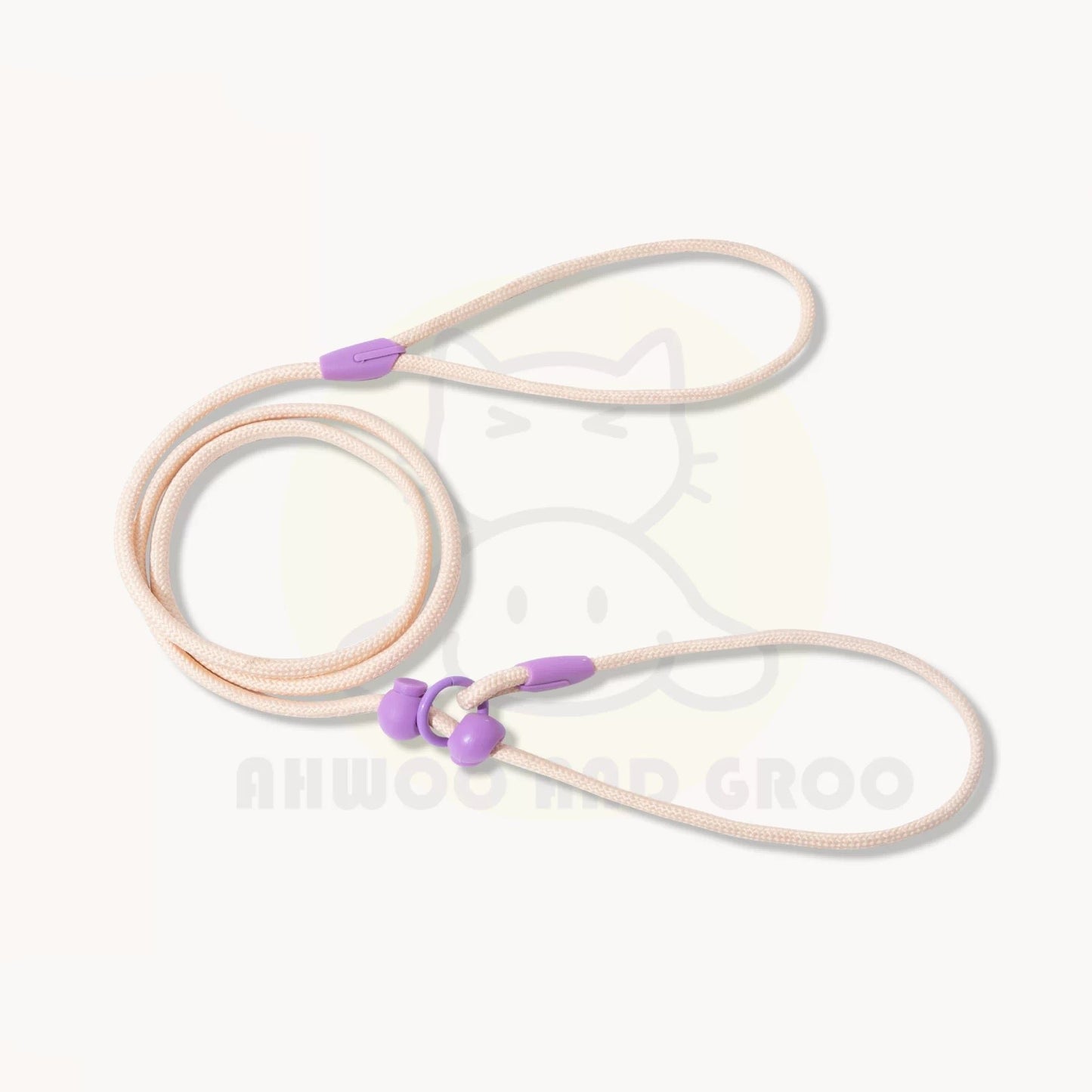Light Pink Rope Leash