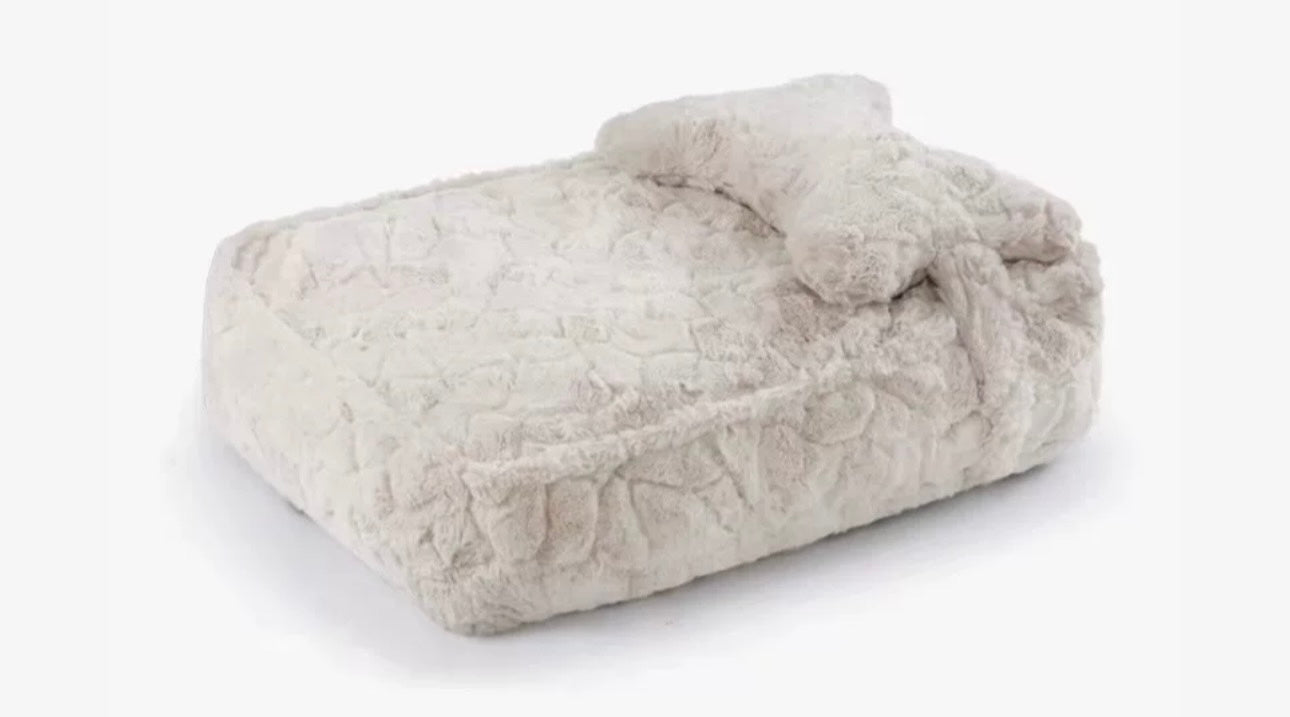 Popo Light Grey Bed