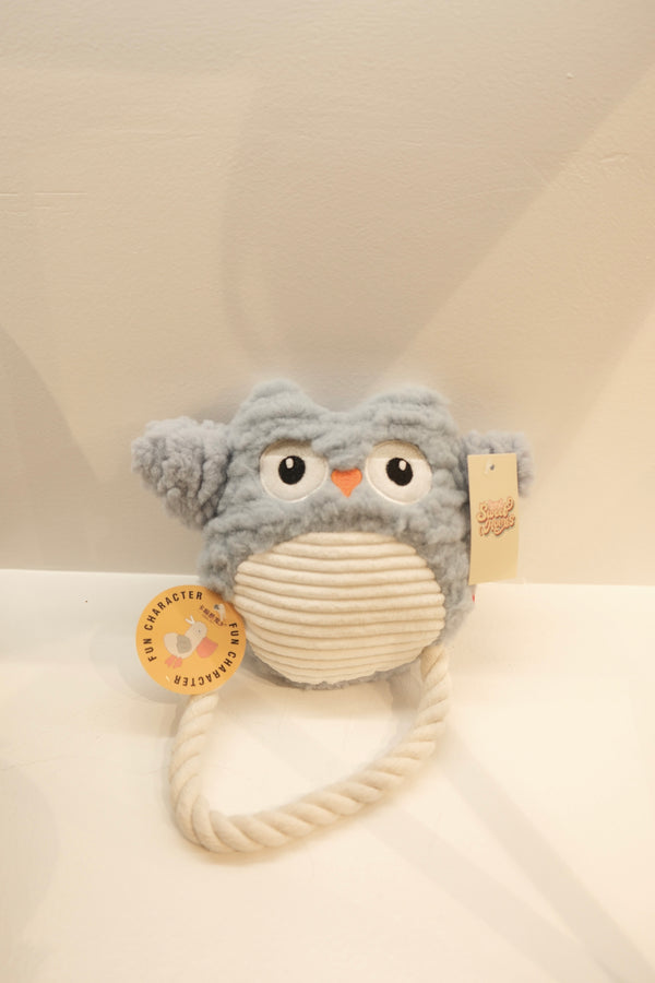 Fluffy Blue Owl