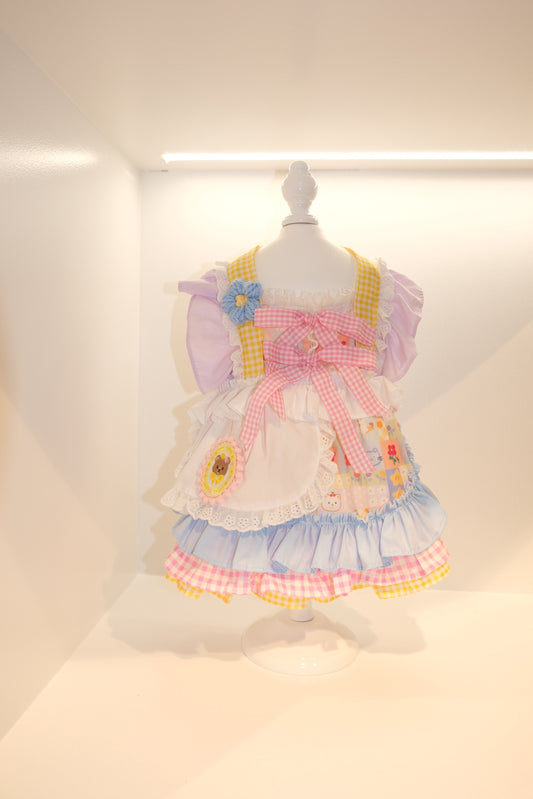 Springtime Picnic Dress L