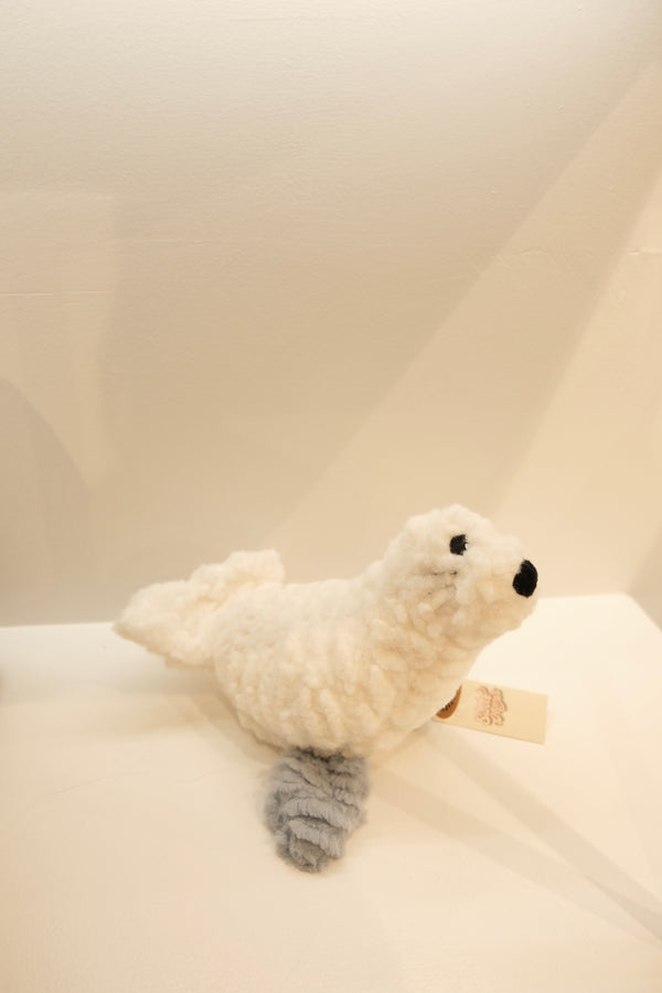 Fluffy White Seal