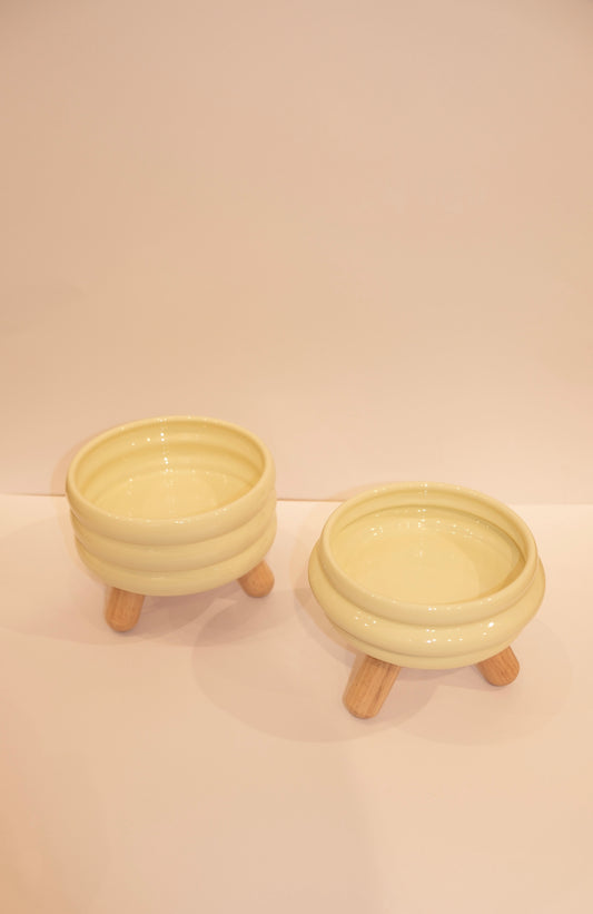 Cheese Yellow Bowl