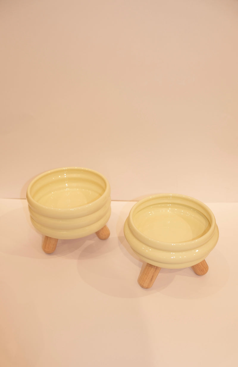 Cheese Yellow Bowl