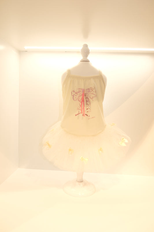White Gauz Dress