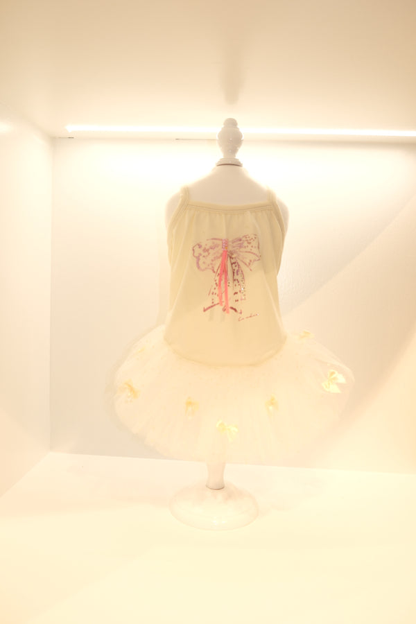White Gauz Dress