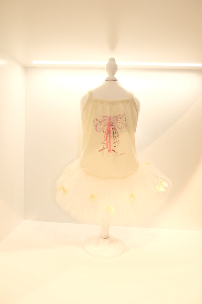 White Gauz Dress