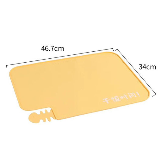 Orange Food Mat