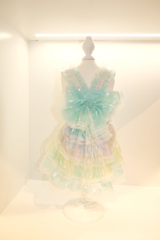 Pastel Dream Bow Dress S
