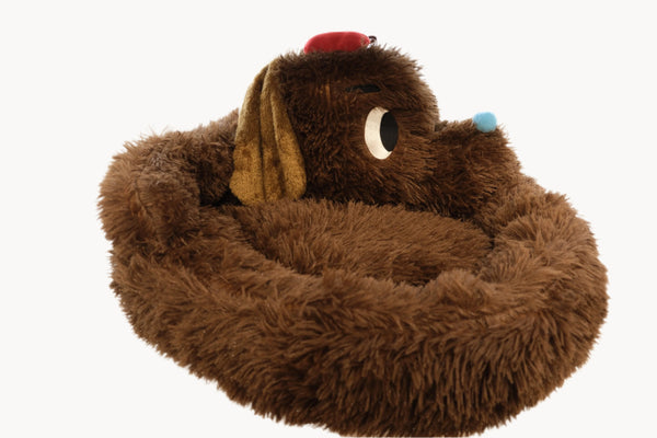 Dark Brown Sausage Bed