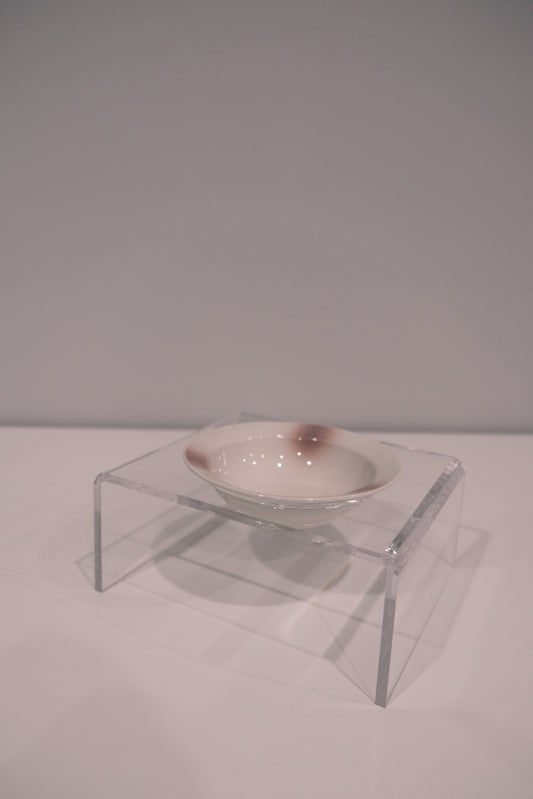 Pink Planet Bowl With Stand