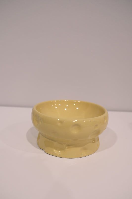 Low Yellow Cheese Bowl