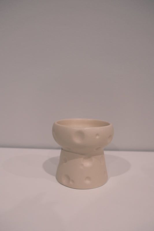 Matte White Cheese Bowl