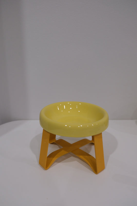 Yellow Bowl Orange Stand