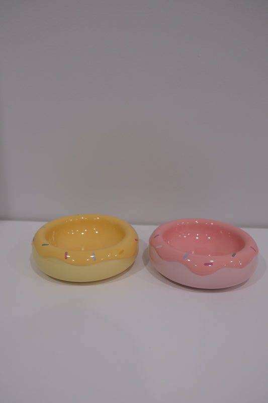 Pink Donut Bowl