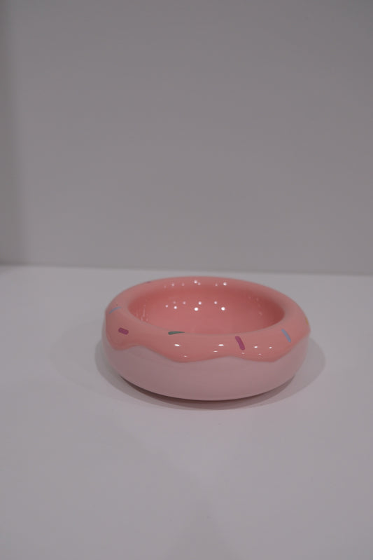 Pink Donut Bowl