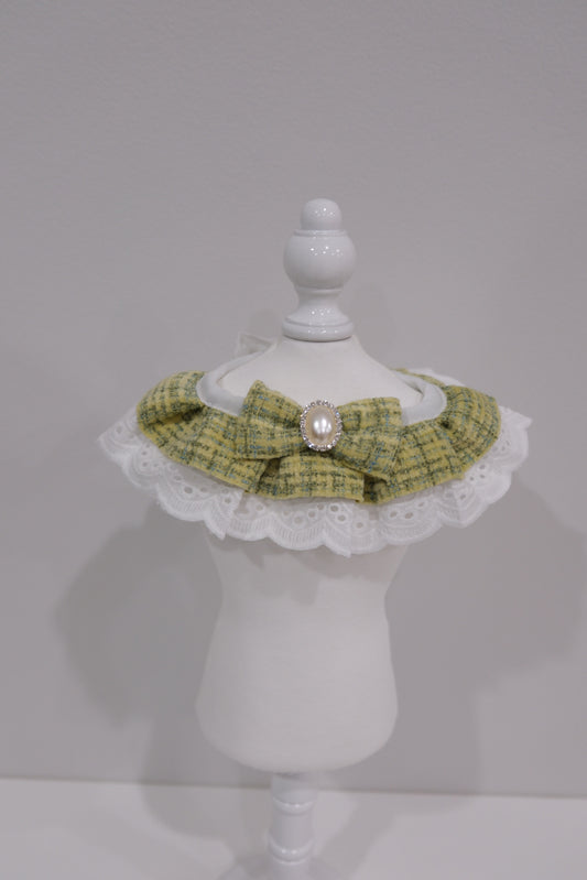 Green Gridded Collar