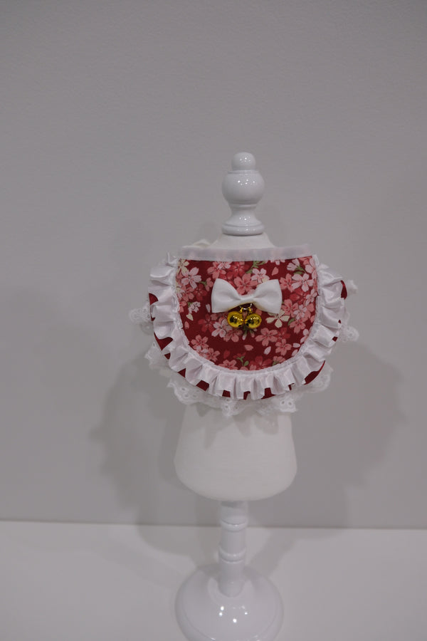 Red Collar with Golden Bell