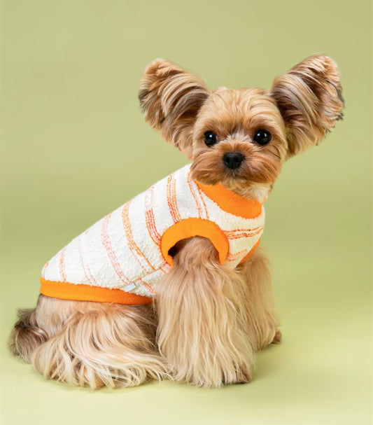 UPUPU Sweater Orange White