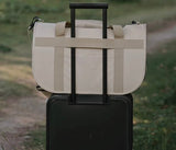 Large Brown Zip Up Bag