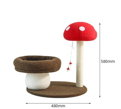 Mushroom Cat Tree