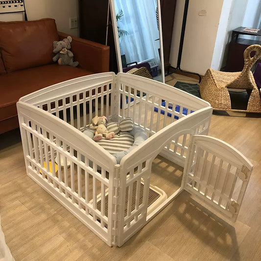 White Four Piece Gate