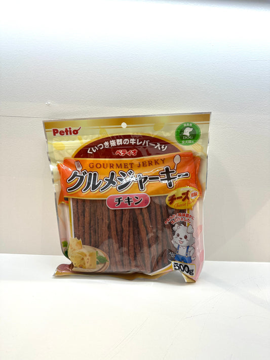 Petio Gourmet Jerky Chicken 500g