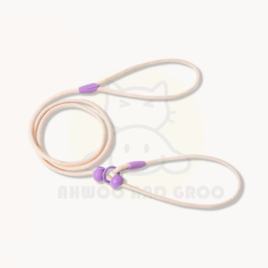 Light Pink Rope Leash