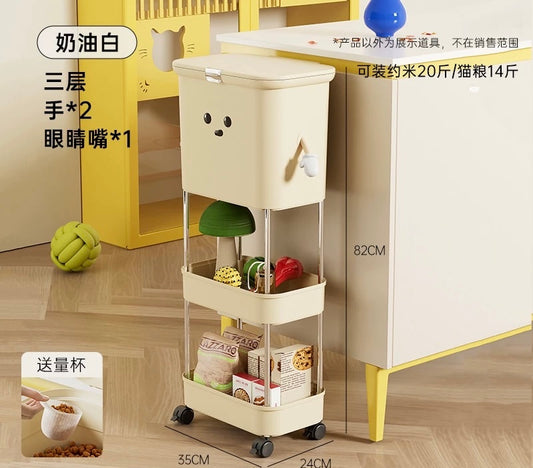 Three Layer Container Stand
