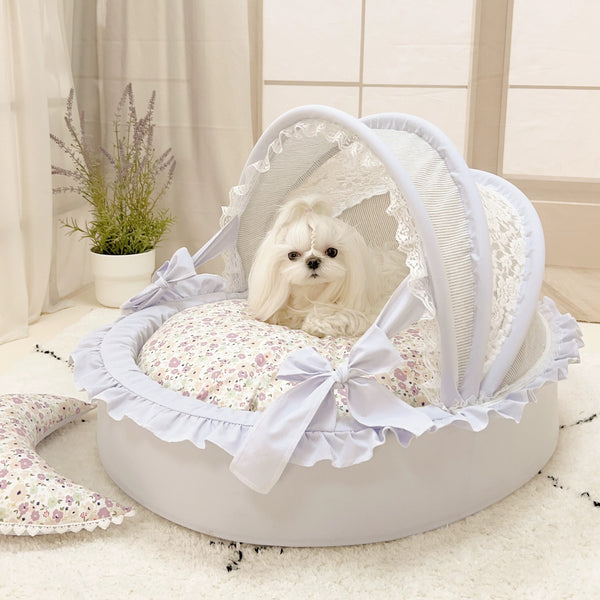 Lavender Basket Bed
