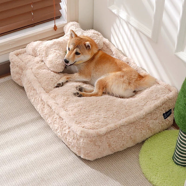 Pink Rectangle Bed