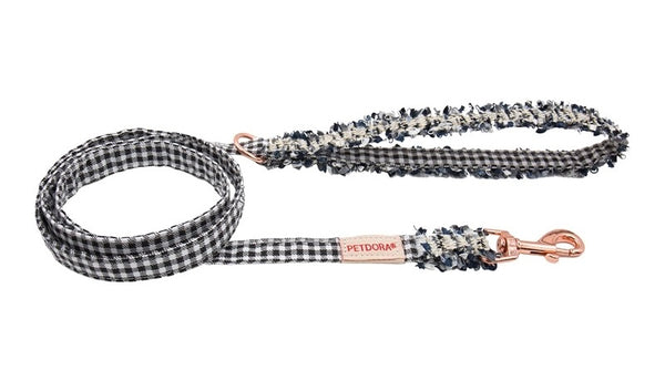 Black Gridded Leash