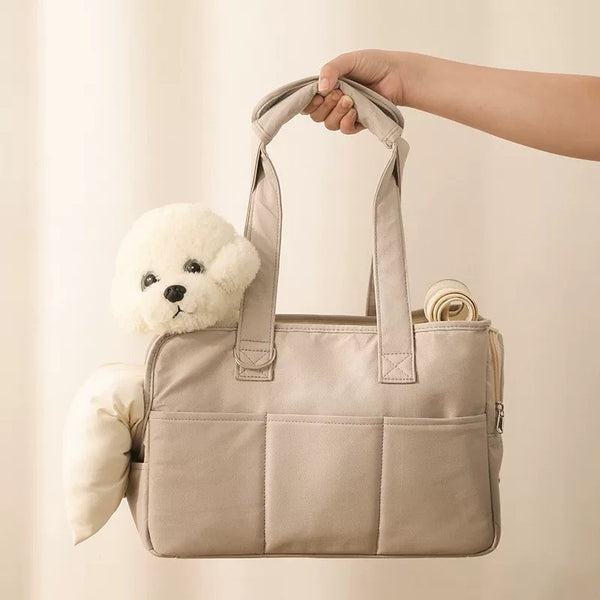 Cream Bag Carrier