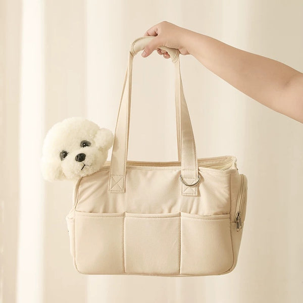Cream Bag Carrier