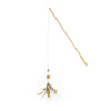 Brown Feather Cat Toy