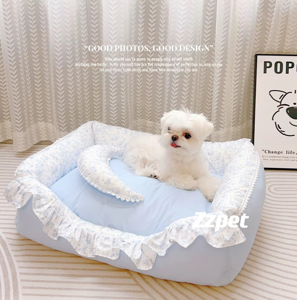 Light Blue Bed