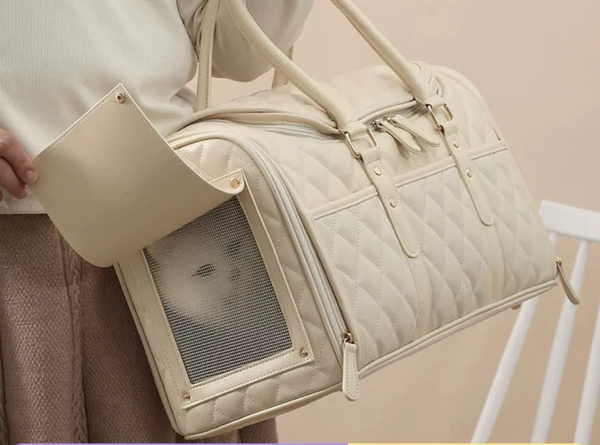 Leather Carrier Bag